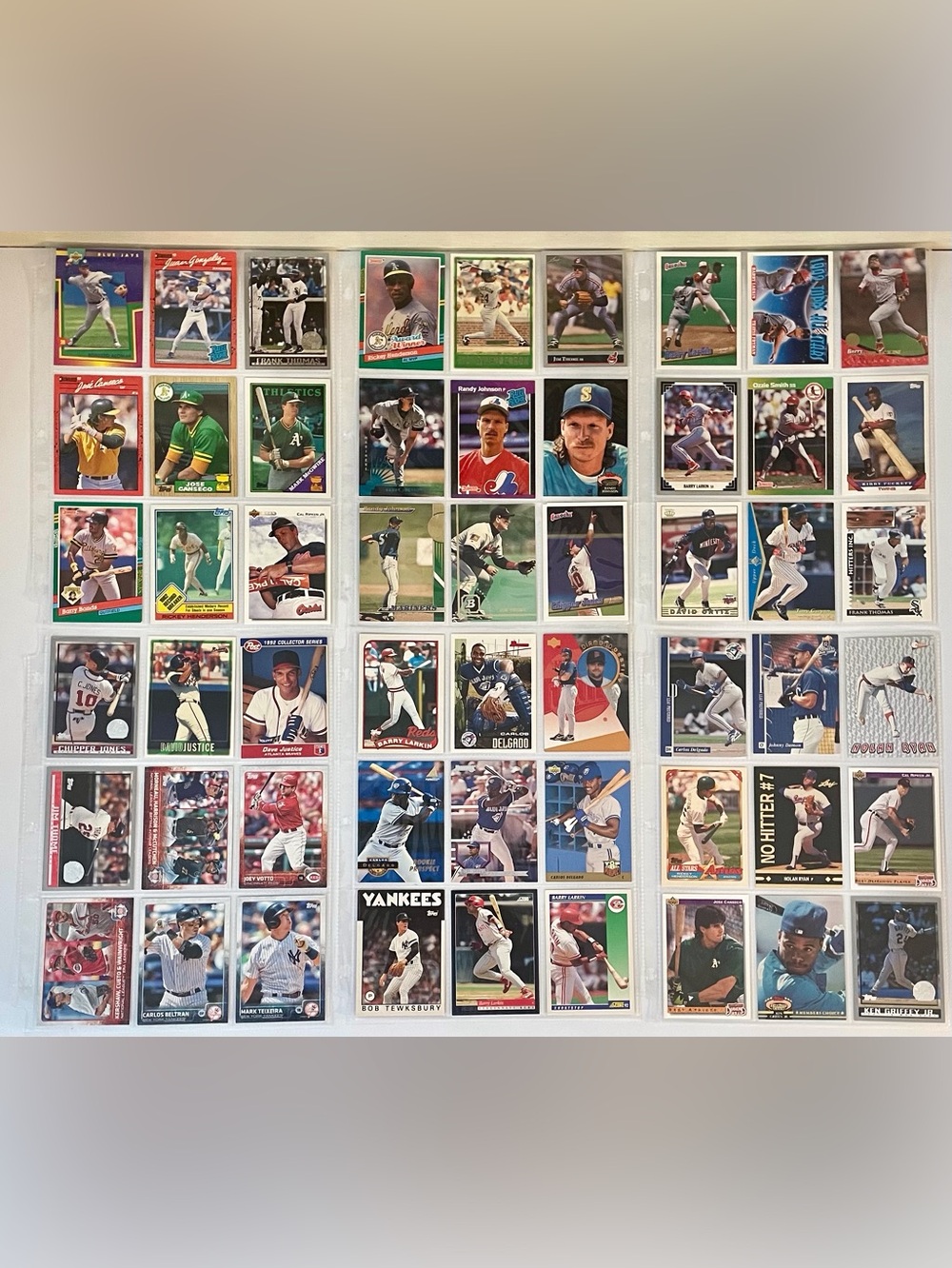 Baseball Card Collection - Multi Team